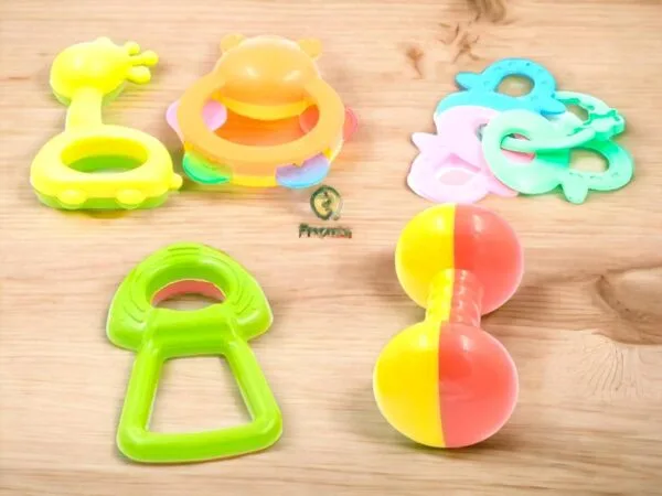 RAGVEE Cartoon Charactors Rattles & Plush Rings - Image 3