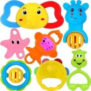 RAGVEE Cartoon Charactors Rattles & Plush Rings