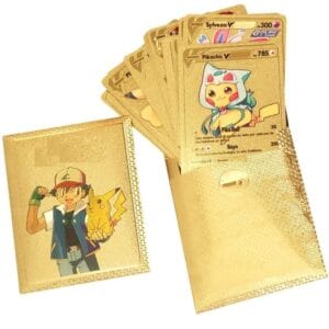RAGVEE Collectible 10 PCS Gold Foil Playing Cards