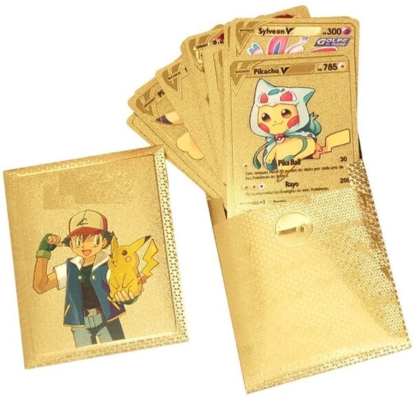 RAGVEE Collectible 10 PCS Gold Foil Playing Cards