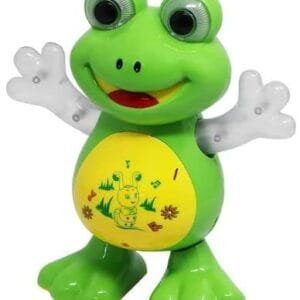 RAGVEE Dancing Frog with Music, Flashing Lights, Sound Toy/Amazing Dance Moves Action/Colorful Flashing Light Effects And Wonderful Music