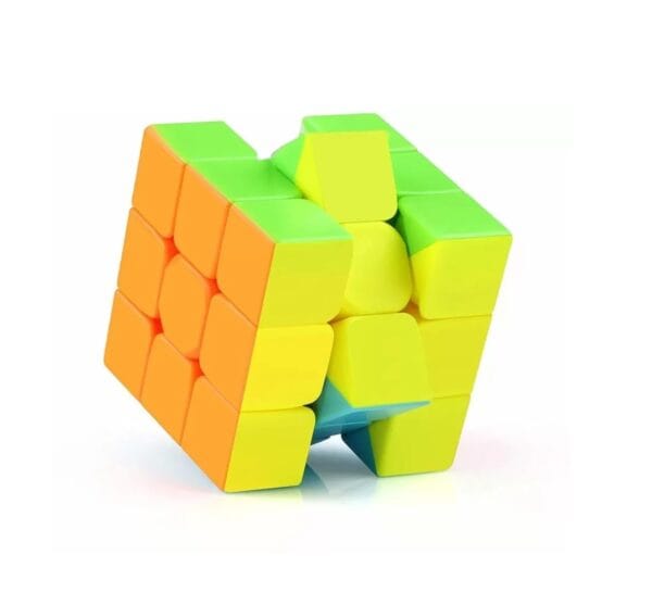 Ragvee Cubes 3x3 High Speed Sticker Less Magic Puzzle Cube Game Toy (3x3) Smooth Swing for Faster Movement - Image 8