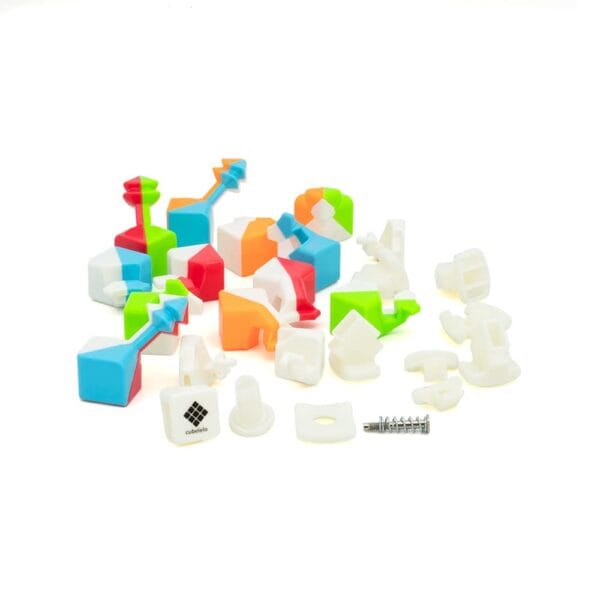 Ragvee 4x4 Sticker less Cube | Speed Cube for Kids And Adults | Magic Speedy Stress Buster Brainstorming Puzzle (Multicolored) - Image 7