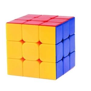 Ragvee Cubes 3x3 High Speed Sticker Less Magic Puzzle Cube Game Toy (3x3) Smooth Swing for Faster Movement