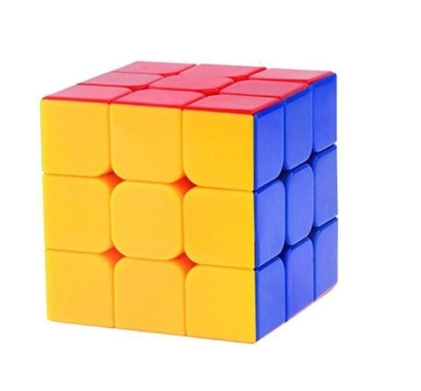 Ragvee Cubes 3x3 High Speed Sticker Less Magic Puzzle Cube Game Toy (3x3) Smooth Swing for Faster Movement