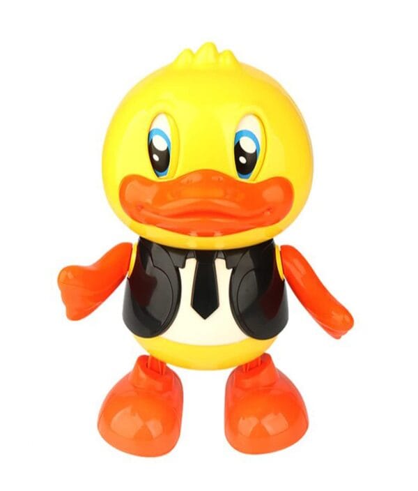 RAGVEE Duck Gentleman Toy for Kids with Flashing Lights and Musical Sounds, Helps Hand Eye Coordination - Hand and Feet Dance And Moving Eyes Real Dancing Action for Child - Image 4