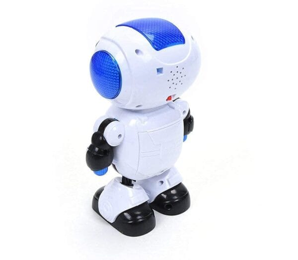 RAGVEE Dancing Robot Digital Warior Ninja Musical and Colourful Flashing Lights Kids Fun Toy Figure - Spins and Side Steps - Image 11
