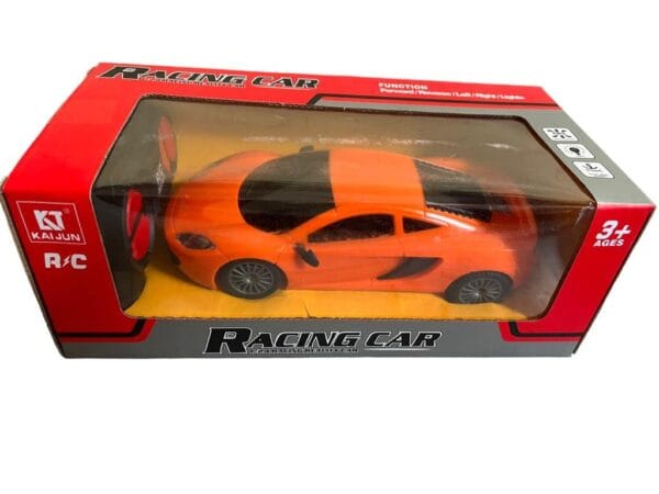 RAGVEE Simulation Model RC Car 1:24, 4 Function Remote Control Car, Racing Car, Sports Car with LED Light and Remote Car for Kids (3+ Years)