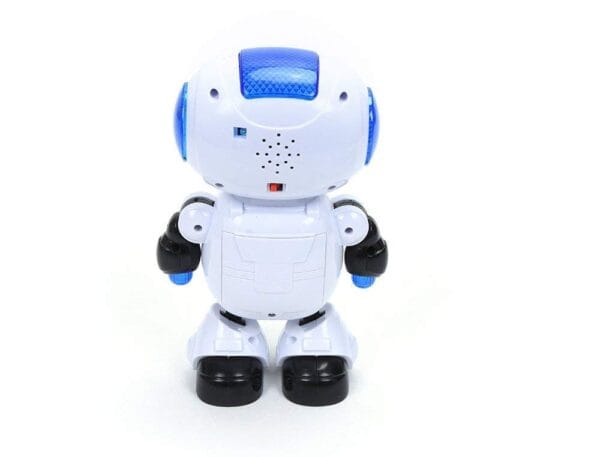 RAGVEE Dancing Robot Digital Warior Ninja Musical and Colourful Flashing Lights Kids Fun Toy Figure - Spins and Side Steps - Image 14