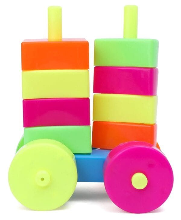 Ragvee Durable Material Educational Creative Blocks for Kids- 17 Pcs Learning Play Set - Image 4