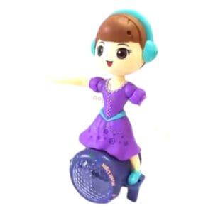 RAGVEE Dancing Doll Party All The Night Girl for Girls | Fairy Doll Toy with Music And Lights, Bump And Go Musical Dancing Doll for Girls, 360 Degree Rotating Musical Dancing boll