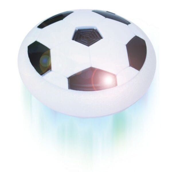 Magic Hover Football Toy Indoor Play Game Best Toy Soccer Football with Foam Bumper Battery Operated Toy for Kids White. - Image 3