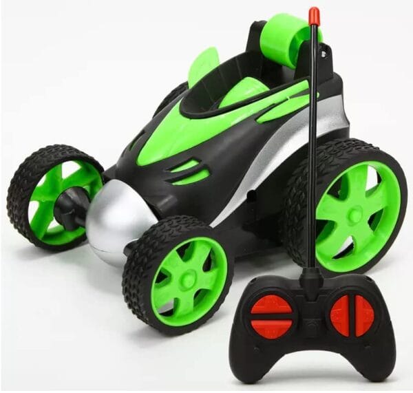 Ragvee Remote Control Stunt Car 360° Rotating Rolling Electric Race Car Toy with USB Charging Cable, for Kids Age 2 Years & Above - High... - Image 2