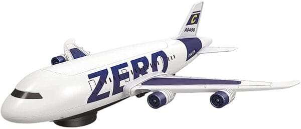 Ragvee Aeroplane Toy Airplane Airbus with Light And Sound for Boys And Girls (2AA Batteries, Not Included) (Zero Aircraft) - Image 3