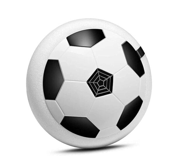 Magic Hover Football Toy Indoor Play Game Best Toy Soccer Football with Foam Bumper Battery Operated Toy for Kids White. - Image 6