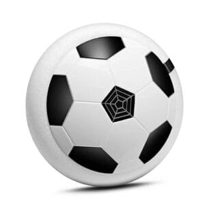 Magic Hover Football Toy Indoor Play Game Best Toy Soccer Football with Foam Bumper Battery Operated Toy for Kids White.