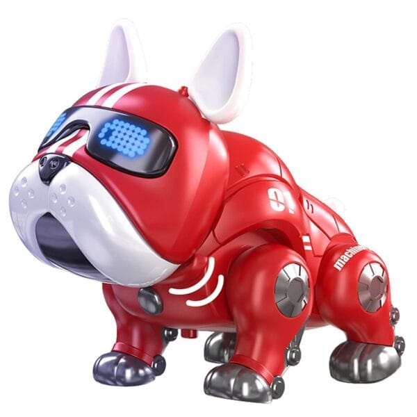RAGVEE Lovely Kids Robot Dog Machine Electric Pet with Glow Eye Rotatable Head and Movable Limbs/Smart Intelligent Lovely Dog with Demo And Blinking - Image 3