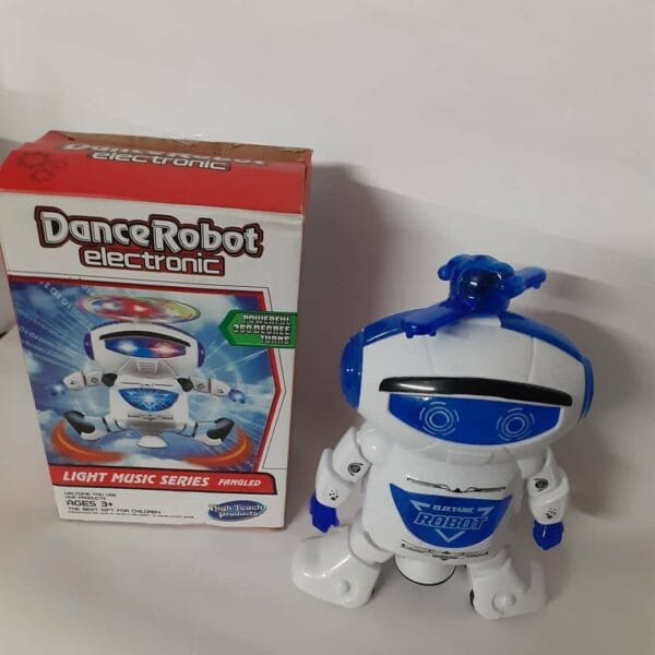 RAGVEE Dancing Robot Digital Warior Ninja Musical and Colourful Flashing Lights Kids Fun Toy Figure - Spins and Side Steps - Image 15