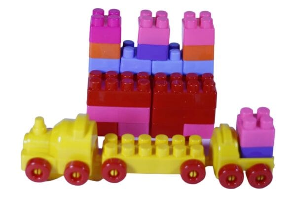RAGVEE DIY Plastic Unique Building Blocks for Kids, Puzzle Toys for Children Educational And Learning Toy for Kids - Image 2