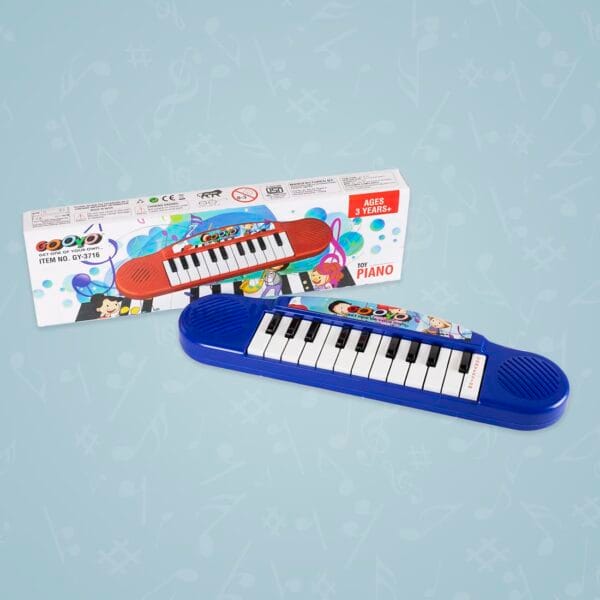RAGVEE Mini Portable Piano Keyboard Musical Toy for Kids/Babies/Girls/Boys/Gifts | Red Colour, Power Source 2xAA Battery - Image 5