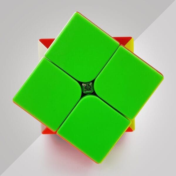 Ragvee Cubes 2X2 High Speed Sticker Less Magic Puzzle Cube Game Toy (2X2) Smooth Swing for Faster Movement - Image 6