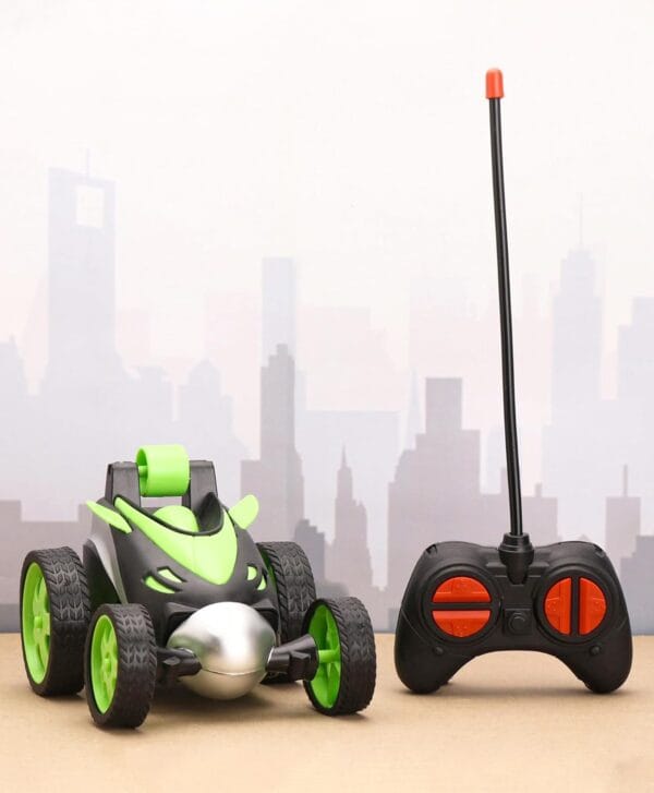 Ragvee Remote Control Stunt Car 360° Rotating Rolling Electric Race Car Toy with USB Charging Cable, for Kids Age 2 Years & Above - High...