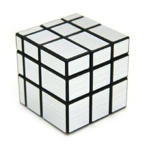 Ragvee Silver Mirror Cube 3x3x3 Cube High Speed Puzzle