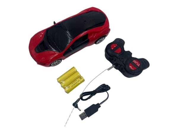 RAGVEE Rechargeable 3D Simulated Model Remote Control Racing Car for 3+ Years Kids - Image 3