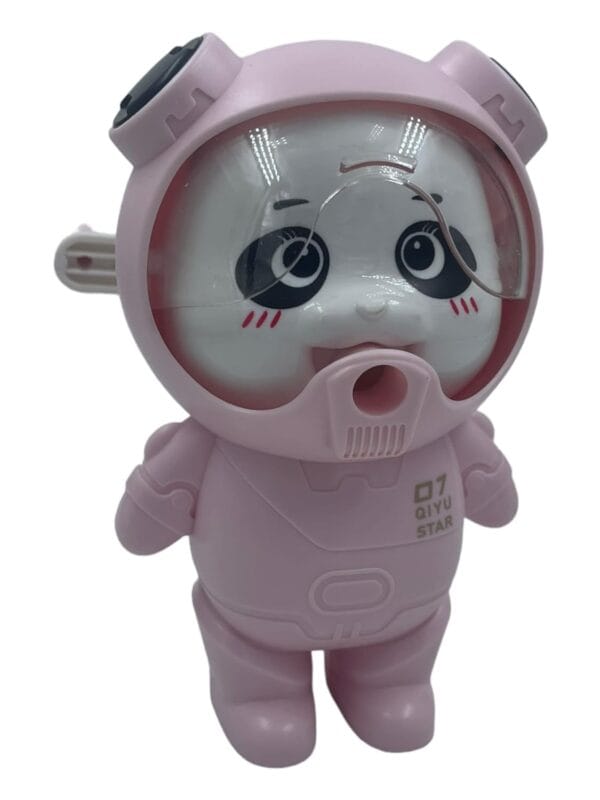 RAGVEE Space Ship Pencil Sharpeners for Kids and Artists, Handheld Manual Pencil Sharpener for Pencils Birthday Return Gift Present Party Favorp (Pink)