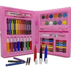 68 PCS Drawing Colours Set- All in 1 Crayons And Water Colors Combo Set
