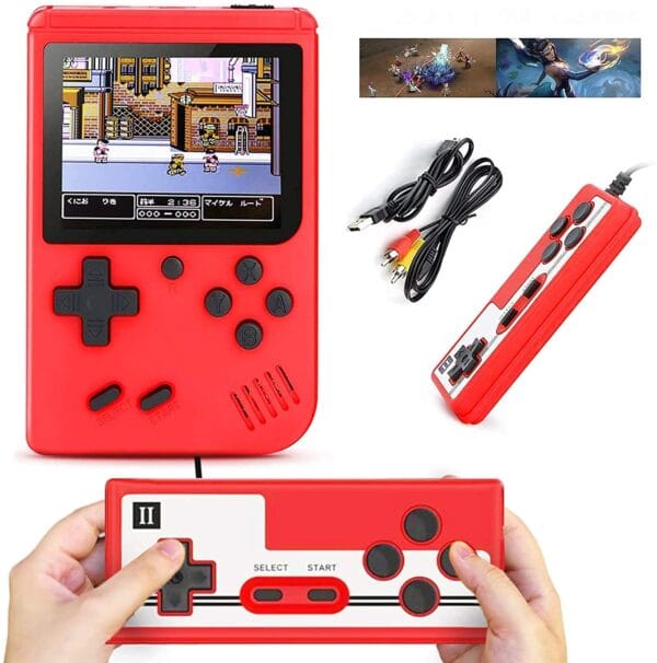 RAGVEE Advance SUP 500 in 1 Games Retro Game Box Console Handheld Game PAD Game box Handheld Gaming Console  (Multicolor) - Image 5