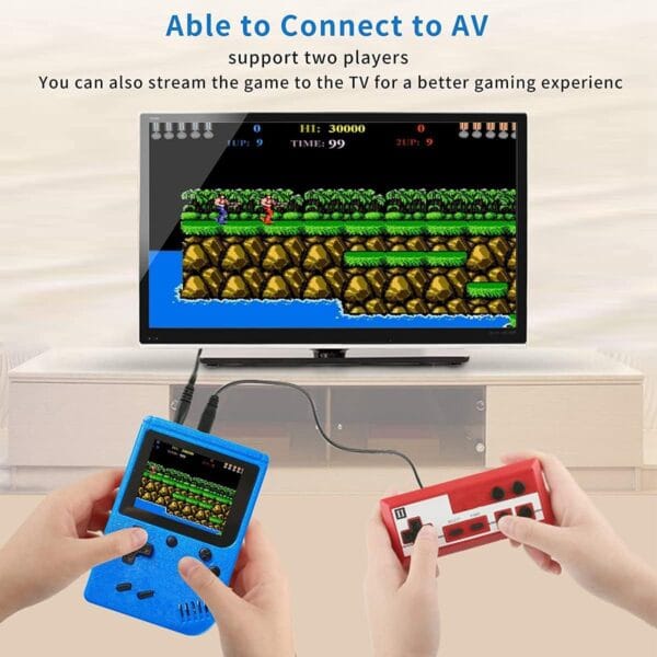 RAGVEE Advance SUP 500 in 1 Games Retro Game Box Console Handheld Game PAD Game box Handheld Gaming Console  (Multicolor) - Image 6