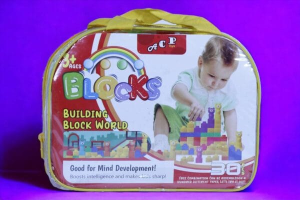 RAGVEE DIY Plastic 30 pcs Building Blocks for Kids, Puzzle Toys for Children Educational And Learning Toy for Kids, Girls And Boys - Image 6