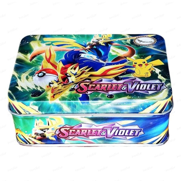 All New Mini PM Scarlet And Violet with 41 Cards, Totally Surprising Sealed Pack Card Game in Attractive Tin Box for All (Mini Scarlet Violet) - Image 10