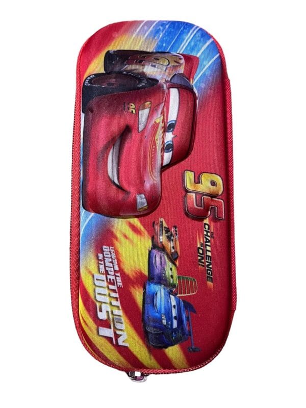 RAGVEE Branded 3D 95 Racing Compass Box Pencil Cases and Pouches for Boys and Girls, Embrace Adventure with Vibrant Colours | School Stationery Organizer