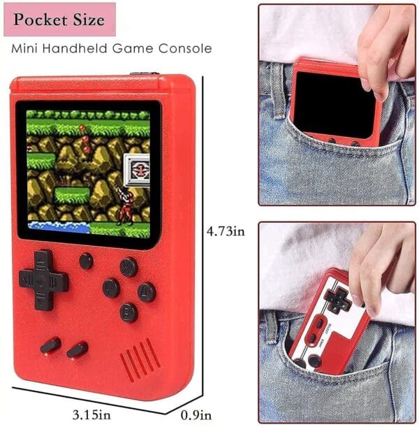 RAGVEE Advance SUP 500 in 1 Games Retro Game Box Console Handheld Game PAD Game box Handheld Gaming Console  (Multicolor) - Image 7
