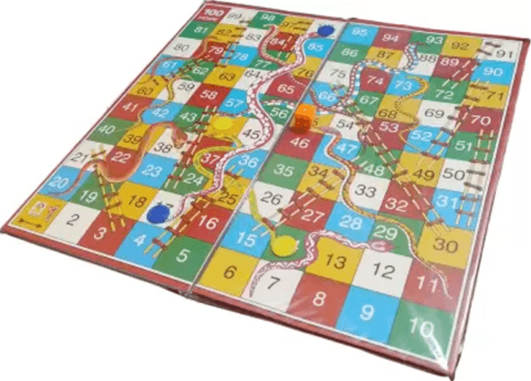 Ragvee The Legend 360 Popular Fun Ludo With Snakes And Ladders For 2,3 or 4 Players Party And Fun Games Board Game - Image 8