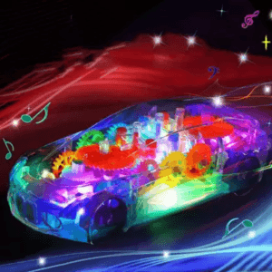 Ragvee 360 Degree Rotating Transparent Concept Racing Car