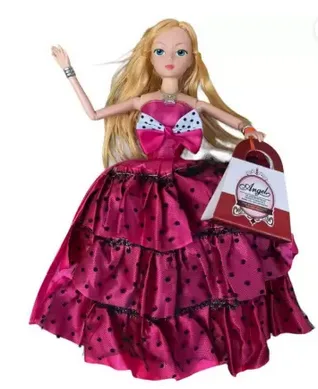 RAGVEE Beautiful Angel Doll 30cm with Traditional Ethnic Dress Materials - Image 3