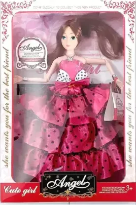 RAGVEE Beautiful Angel Doll 30cm with Traditional Ethnic Dress Materials - Image 5