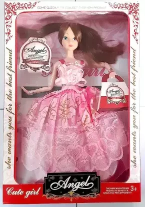 RAGVEE Beautiful Angel Doll 30cm with Traditional Ethnic Dress Materials - Image 7