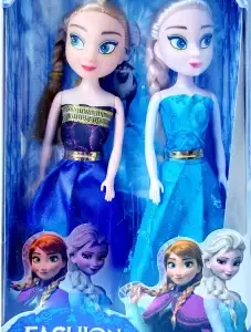 Ragvee Collection Princess Fashion Two Cute Doll with Two Baby Doll for Girls Birthday Gift's