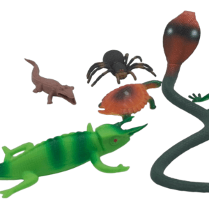 Ragvee Toys Presents Insect Toys for Kids BIG SIZE 6 Pcs Insects Figurine Toys for Boys and Girls Birthday Gifts.