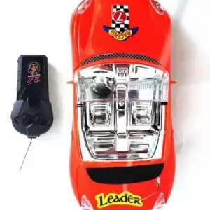 RAGVEE Battery Operated Remote Control Car for Boys Age 4+ years Full Function (Red)