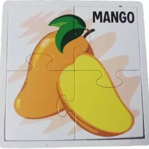 RAGVEE Jigsaw Puzzle for Kids to Enhance Their Knowledge About Fruit, vegetables, other  (3 Pieces)