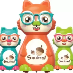 RAGVEE Funny Squirrel Press and Go Wind up Toy for Kids