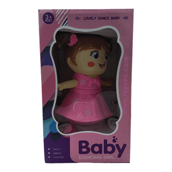 Ragvee Baby Dance Girl With Lovely Dance, Lighting And Music 3+ Age(Multicolour) - Image 2