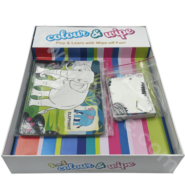 Ragvee Colour And Wipe Fruits And Vegetables | 24 Reusable Cards | Preschool Collaring Kit For 3+ Years Toddlers/Kids - Image 4