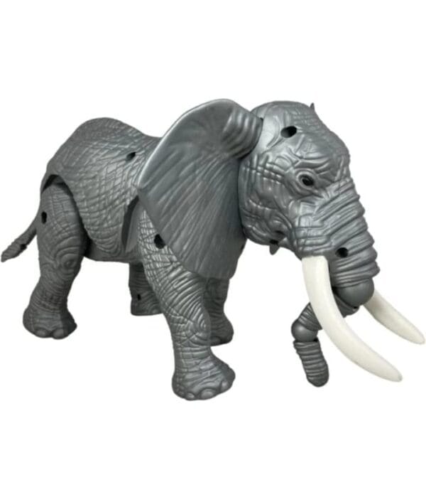 Ragvee Walking Elephant Toy - Elephant Toy Figure with Walking and Realistic Sound, Animal Figure Toy for 3+ Years Old Kids Boys, Girls, Sound Toys for Children - Image 4
