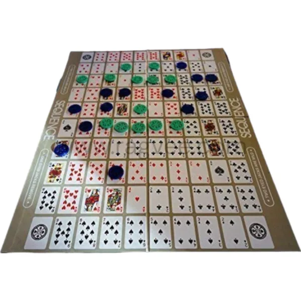 Ragvee Sequence Board Game | Make 5 in a Row | Family Games for Adults and Kids | Board Game for Family - Image 7